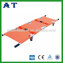 2 Folding Stretcher with foot support